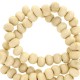 Wooden beads 6mm Nature Wood-natural brown
